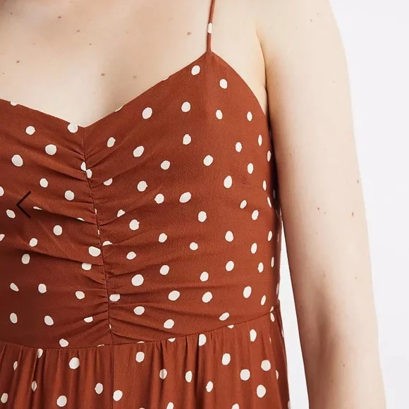 NWOT MADEWELL RUCHED WIDE LEG JUMPSUIT, SOLD OUT - Picture 8 of 16